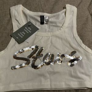 H & M crop top